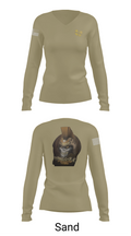 MWCS-28 7964328 Women's Long Sleeve V-neck Shirt - 97