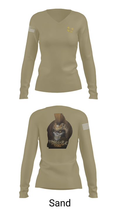 MWCS-28 7964328 Women's Long Sleeve V-neck Shirt - 97