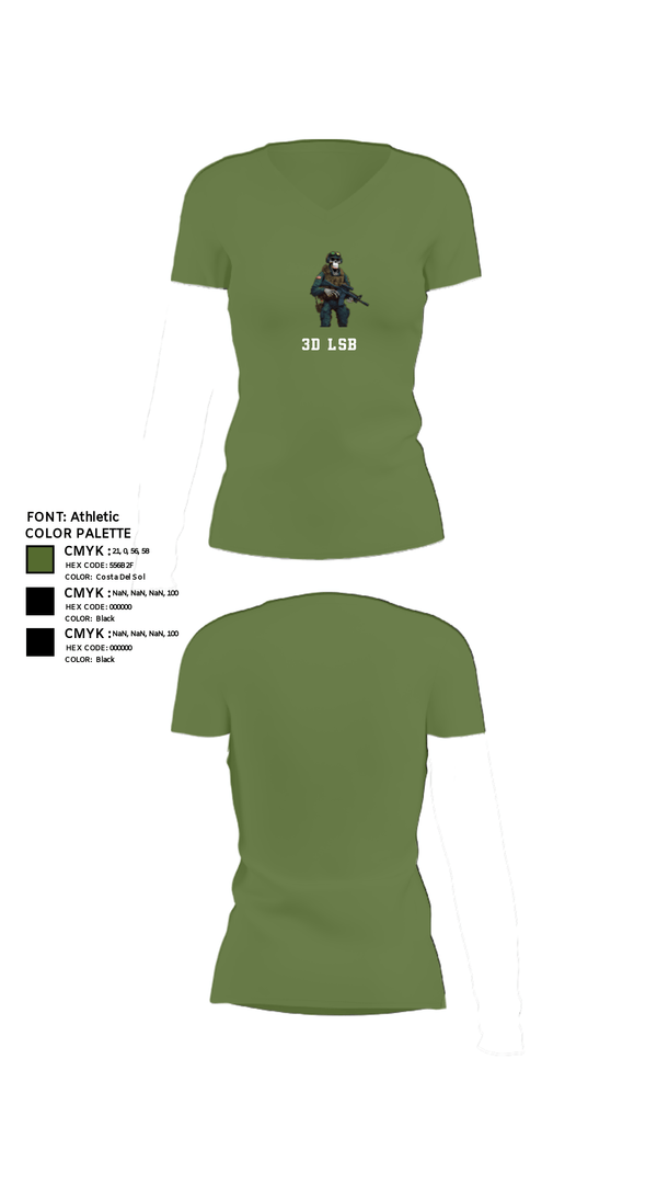 Women's Short Sleeve Vneck Shirt, 3d lsb, Marines, Teamtime, Team time, sublimation, custom sports apparel, team uniforms, spirit wear, spiritwear, sports uniforms, custom shirts, team store, custom team store, fundraiser sports, apparel fundraiser