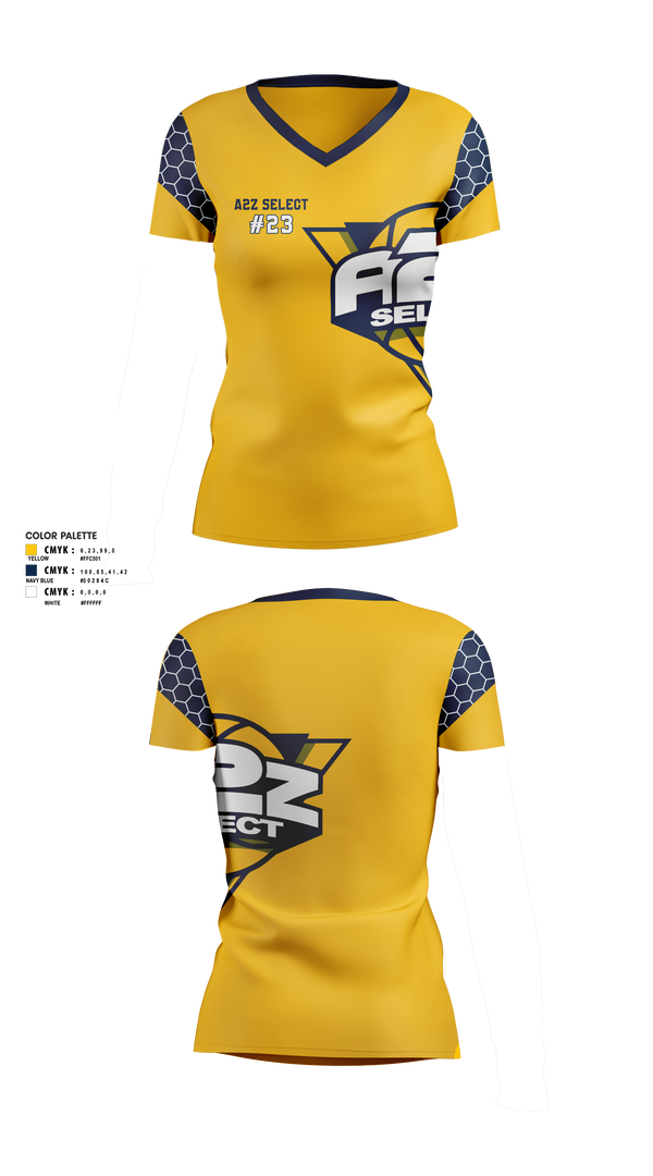 Womens Short Sleeve Vneck Shirt, A2Z Select, Men's Basketball, Teamtime, Team time, sublimation, custom sports apparel, team uniforms, spirit wear, spiritwear, sports uniforms, custom shirts, team store, custom team store, fundraiser sports, apparel fundraiser