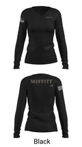 Moffitt transport 94007561 Women's Long Sleeve V-neck Shirt - 35
