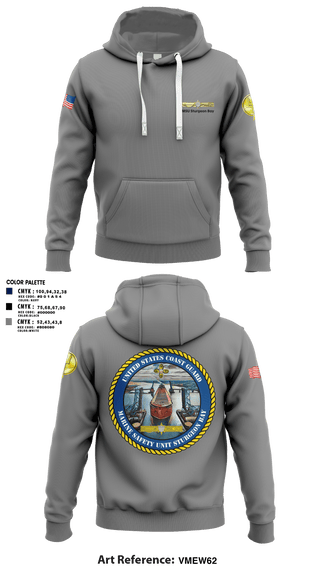 Hoodie, MSU Sturgeon Bay, Coast Guard, Teamtime, Team time, sublimation, custom sports apparel, team uniforms, spirit wear, spiritwear, sports uniforms, custom shirts, team store, custom team store, fundraiser sports, apparel fundraiser
