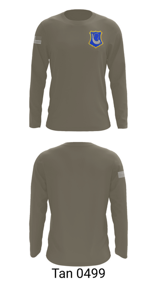 Long Sleeve Performance Shirt, C-Co. 1-181st, National Guard, Teamtime, Team time, sublimation, custom sports apparel, team uniforms, spirit wear, spiritwear, sports uniforms, custom shirts, team store, custom team store, fundraiser sports, apparel fundraiser
