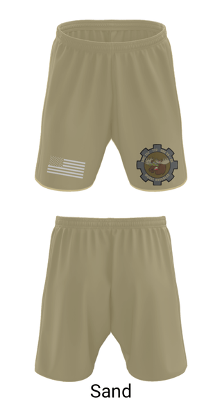 Athletic Shorts With Pockets, Moose Knuckles, Army, Teamtime, Team time, sublimation, custom sports apparel, team uniforms, spirit wear, spiritwear, sports uniforms, custom shirts, team store, custom team store, fundraiser sports, apparel fundraiser