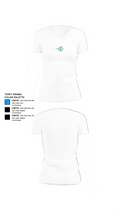 Gym SNAP Track 80365162 Women's Short Sleeve V-neck Shirt - 18