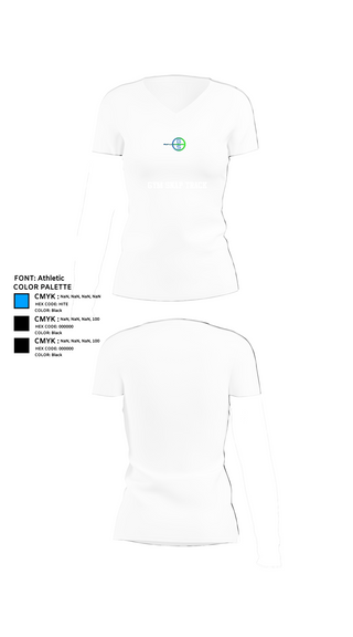 Womens Short Sleeve Vneck Shirt, Gym SNAP Track, Track & Field, Teamtime, Team time, sublimation, custom sports apparel, team uniforms, spirit wear, spiritwear, sports uniforms, custom shirts, team store, custom team store, fundraiser sports, apparel fundraiser
