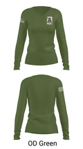 Sniper Team 58955651 Women's Long Sleeve V-neck Shirt - 54
