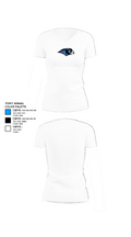 Hanover High School Golf 70503150 Women's Short Sleeve V-neck Shirt - 18