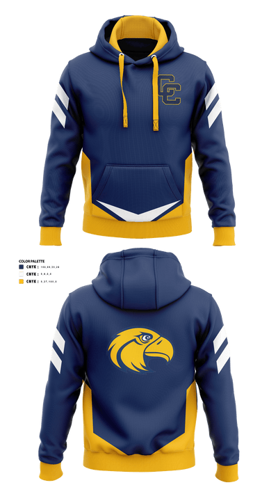 Columbia Central Senior High School Golf 32326931 Hoodie - 40