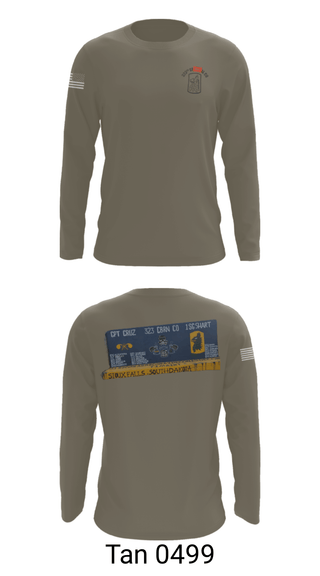 Long Sleeve Performance Shirt, 323 chem maint, Army, Teamtime, Team time, sublimation, custom sports apparel, team uniforms, spirit wear, spiritwear, sports uniforms, custom shirts, team store, custom team store, fundraiser sports, apparel fundraiser