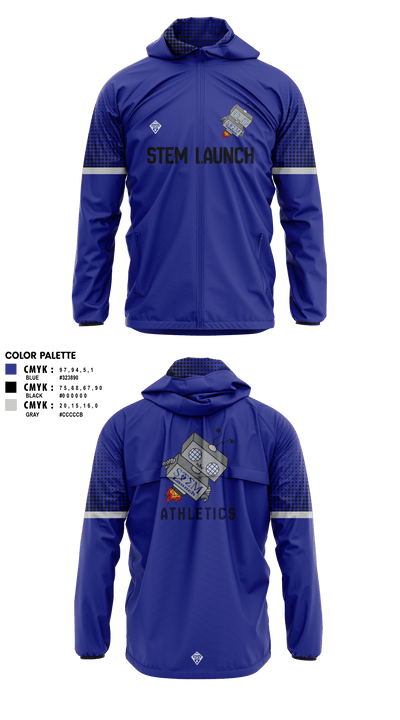 Stem Launch Middle School 10964010 Windbreaker - 1