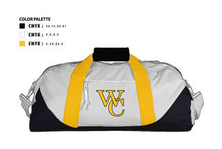 Duffle Bag, Woodford County High School Golf, Golf, Teamtime, Team time, sublimation, custom sports apparel, team uniforms, spirit wear, spiritwear, sports uniforms, custom shirts, team store, custom team store, fundraiser sports, apparel fundraiser