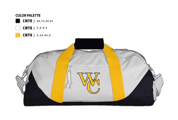 Duffle Bag, Woodford County High School Golf, Golf, Teamtime, Team time, sublimation, custom sports apparel, team uniforms, spirit wear, spiritwear, sports uniforms, custom shirts, team store, custom team store, fundraiser sports, apparel fundraiser