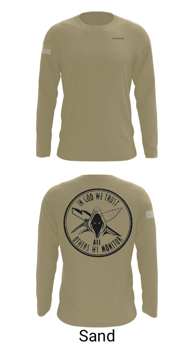 OT Division 43800163 Long Sleeve Performance Shirt - 81