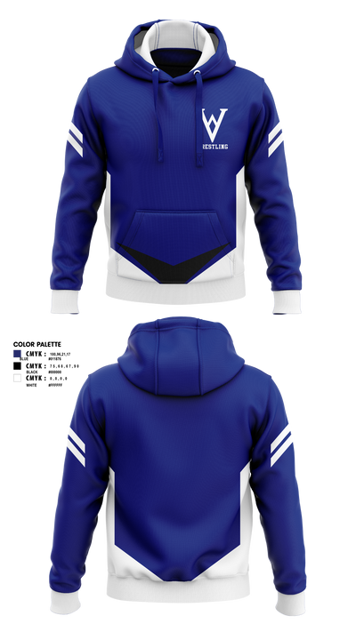 Winfield Youth Wrestling Club 41902136 Hoodie - 2