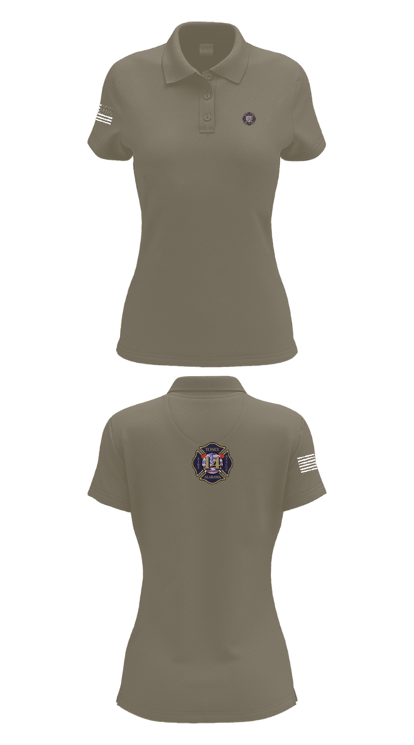 Women's Short Sleeve Performance Polo, Tony Volunteer Fire Department, Fire Department, Teamtime, Team time, sublimation, custom sports apparel, team uniforms, spirit wear, spiritwear, sports uniforms, custom shirts, team store, custom team store, fundraiser sports, apparel fundraiser