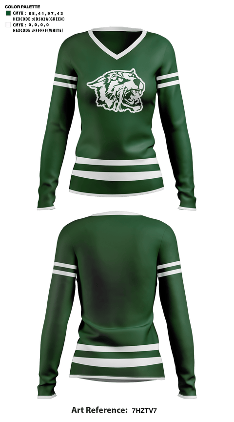 Womens Long Sleeve Vneck Shirt, Wayland Union High School Cheer, Cheer, Teamtime, Team time, sublimation, custom sports apparel, team uniforms, spirit wear, spiritwear, sports uniforms, custom shirts, team store, custom team store, fundraiser sports, apparel fundraiser