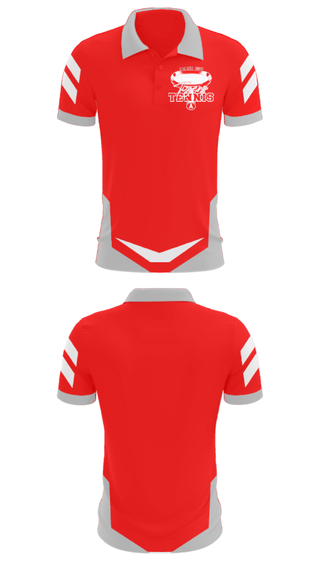 Short Sleeve Performance Polo, Archer High School Tennis, Tennis, Teamtime, Team time, sublimation, custom sports apparel, team uniforms, spirit wear, spiritwear, sports uniforms, custom shirts, team store, custom team store, fundraiser sports, apparel fundraiser