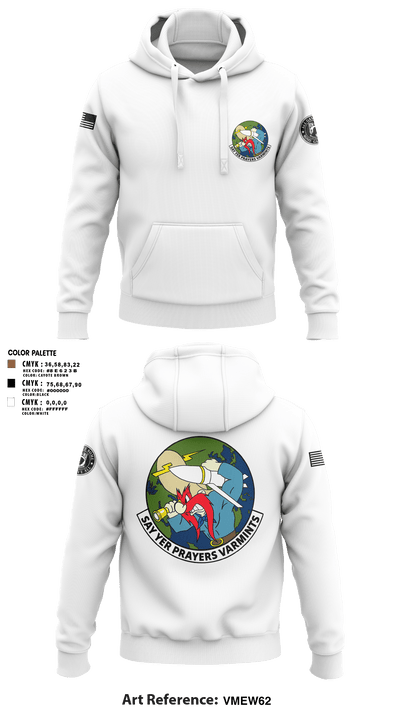 20th Intelligence Squadron 35709340 Hoodie - 8