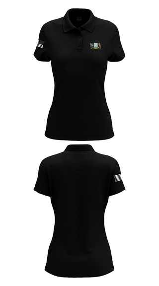 Womens Short Sleeve Performance Polo, 250th Military Intelligence Battalion, National Guard, Teamtime, Team time, sublimation, custom sports apparel, team uniforms, spirit wear, spiritwear, sports uniforms, custom shirts, team store, custom team store, fundraiser sports, apparel fundraiser