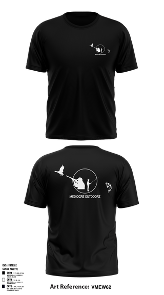 Short Sleeve Performance Shirt, Mediocre Outdoorz, , Teamtime, Team time, sublimation, custom sports apparel, team uniforms, spirit wear, spiritwear, sports uniforms, custom shirts, team store, custom team store, fundraiser sports, apparel fundraiser