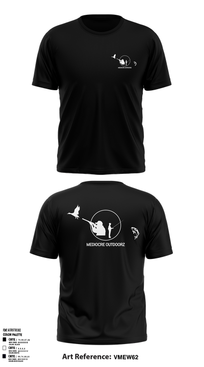 Mediocre Outdoorz 42563174 Short Sleeve Performance Shirt - 1