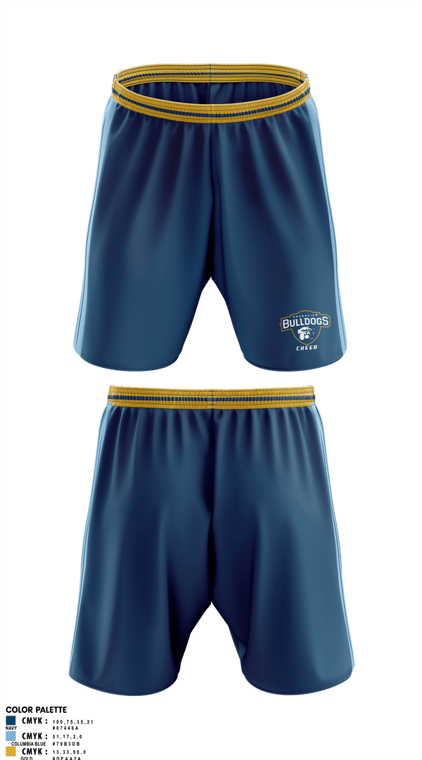 Athletic Shorts With Pockets, Grandview Middle School Cheer, Cheer, Teamtime, Team time, sublimation, custom sports apparel, team uniforms, spirit wear, spiritwear, sports uniforms, custom shirts, team store, custom team store, fundraiser sports, apparel fundraiser