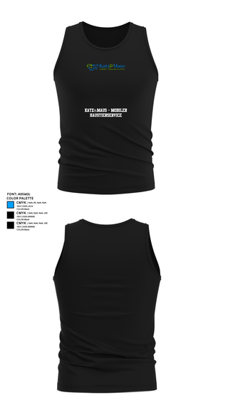 Tank Top, Katz&Maus - mobiler Haustierservice, , Teamtime, Team time, sublimation, custom sports apparel, team uniforms, spirit wear, spiritwear, sports uniforms, custom shirts, team store, custom team store, fundraiser sports, apparel fundraiser