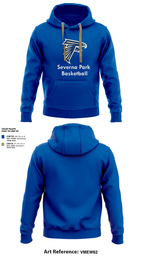 Hoodie, Severna Park High School Basketball, Women's Basketball, Teamtime, Team time, sublimation, custom sports apparel, team uniforms, spirit wear, spiritwear, sports uniforms, custom shirts, team store, custom team store, fundraiser sports, apparel fundraiser