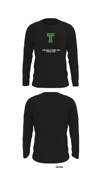 Tantasqua Regional High School Golf 92525572 Long Sleeve Performance Shirt - 14