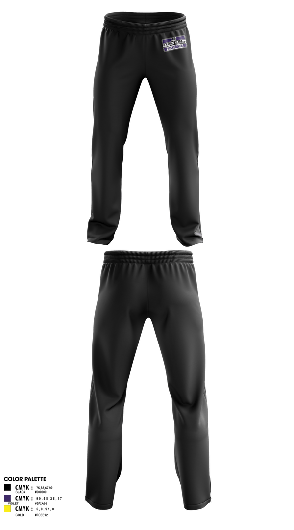 Sweatpants, Garden Valley Wolverines, Spirit Store, Teamtime, Team time, sublimation, custom sports apparel, team uniforms, spirit wear, spiritwear, sports uniforms, custom shirts, team store, custom team store, fundraiser sports, apparel fundraiser