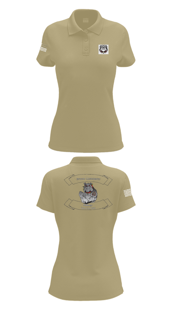 Women's Short Sleeve Performance Polo, 16TH ordnance Bravo Company, , Teamtime, Team time, sublimation, custom sports apparel, team uniforms, spirit wear, spiritwear, sports uniforms, custom shirts, team store, custom team store, fundraiser sports, apparel fundraiser