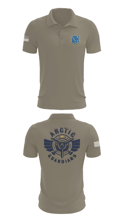 176th Medical Group 86455833 Short Sleeve Performance Polo - 67