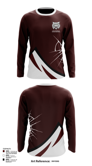 Long Sleeve Performance Shirt, Logan-Rogersville Wildcats, Spirit Store, Teamtime, Team time, sublimation, custom sports apparel, team uniforms, spirit wear, spiritwear, sports uniforms, custom shirts, team store, custom team store, fundraiser sports, apparel fundraiser
