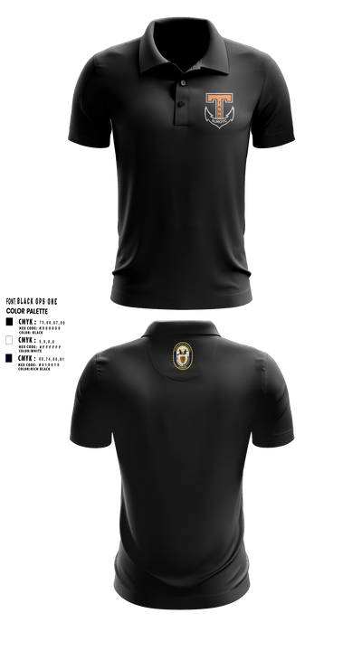 Tabb NJROTC 42524039 Short Sleeve Performance Polo - 19