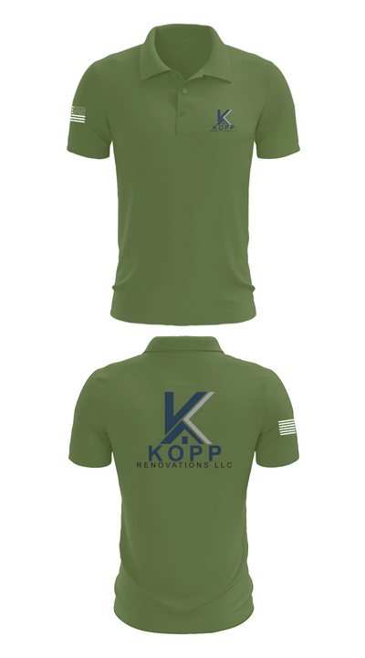 Kopp Renovations 26742282 Short Sleeve Performance Polo - 21