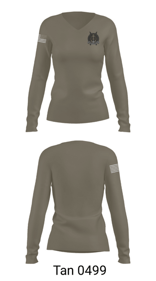 Womens Long Sleeve Vneck Shirt, DTO, Army, Teamtime, Team time, sublimation, custom sports apparel, team uniforms, spirit wear, spiritwear, sports uniforms, custom shirts, team store, custom team store, fundraiser sports, apparel fundraiser