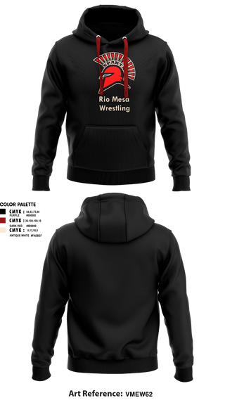 Hoodie, Rio Mesa, Wrestling, Teamtime, Team time, sublimation, custom sports apparel, team uniforms, spirit wear, spiritwear, sports uniforms, custom shirts, team store, custom team store, fundraiser sports, apparel fundraiser