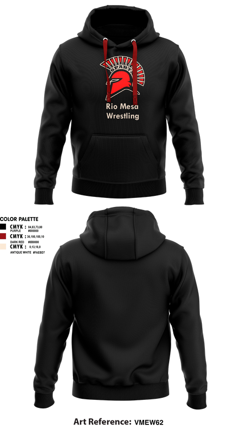 Hoodie, Rio Mesa, Wrestling, Teamtime, Team time, sublimation, custom sports apparel, team uniforms, spirit wear, spiritwear, sports uniforms, custom shirts, team store, custom team store, fundraiser sports, apparel fundraiser