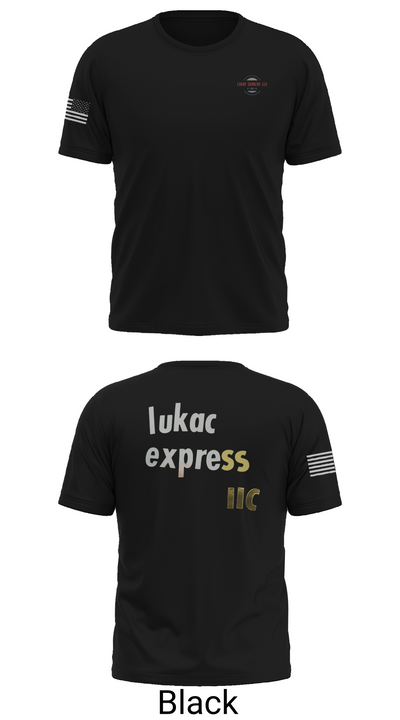 LUKAC EXPRESS LLC 92222095 Old School Cotton Feel Shirt - 29