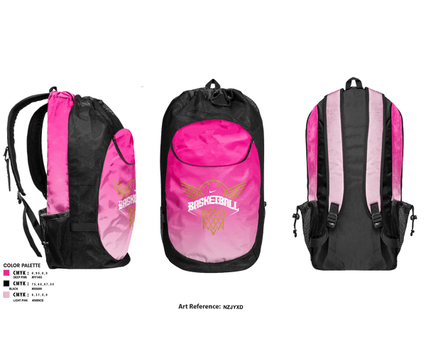 Gear Bag, Midwest elite, Women's Basketball, Teamtime, Team time, sublimation, custom sports apparel, team uniforms, spirit wear, spiritwear, sports uniforms, custom shirts, team store, custom team store, fundraiser sports, apparel fundraiser