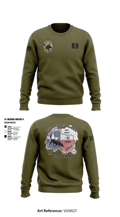 TXGW K9 77939207 Crew Neck Sweatshirt - 2