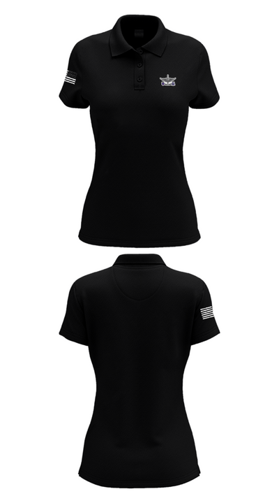 HCS 935th Aviation support battalion 94548122 Women's Short Sleeve Performance Polo  - 35