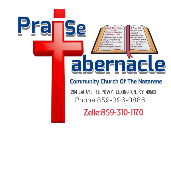 Praise Tabernacle Community Church Of The Nazarene 40844690 Stainless Steel Water Bottle with a Straw Lid