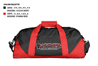 Duffle Bag, Bishops Auto Repair, , Teamtime, Team time, sublimation, custom sports apparel, team uniforms, spirit wear, spiritwear, sports uniforms, custom shirts, team store, custom team store, fundraiser sports, apparel fundraiser