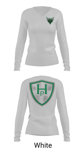 Women's Long Sleeve Vneck Shirt, Highland Prep West Volleyball, Women's Volleyball, Teamtime, Team time, sublimation, custom sports apparel, team uniforms, spirit wear, spiritwear, sports uniforms, custom shirts, team store, custom team store, fundraiser sports, apparel fundraiser