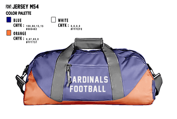 Cardinals Football 54594366 Duffle Bag - 1