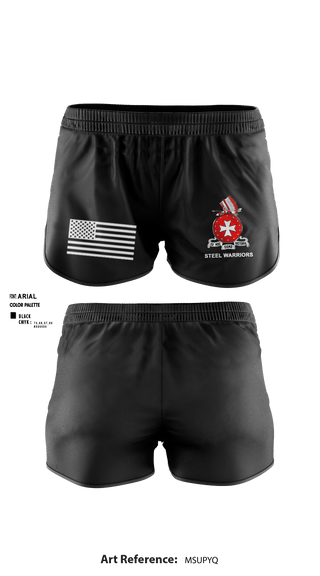Ranger Panties, Bravo 1st BN 14th FAR, Army, Teamtime, Team time, sublimation, custom sports apparel, team uniforms, spirit wear, spiritwear, sports uniforms, custom shirts, team store, custom team store, fundraiser sports, apparel fundraiser
