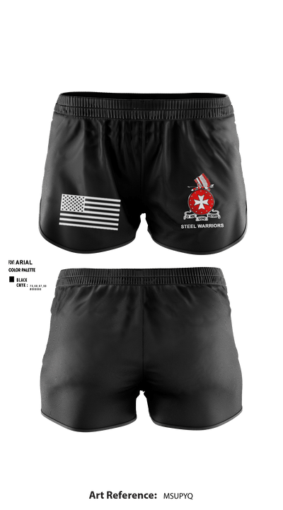 Bravo 1st BN 14th FAR 722916 Ranger Panties - 1