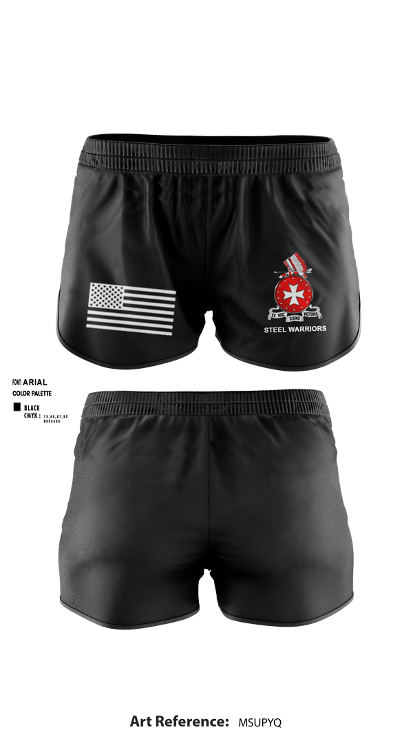 Ranger Panties, Bravo 1st BN 14th FAR, Army, Teamtime, Team time, sublimation, custom sports apparel, team uniforms, spirit wear, spiritwear, sports uniforms, custom shirts, team store, custom team store, fundraiser sports, apparel fundraiser